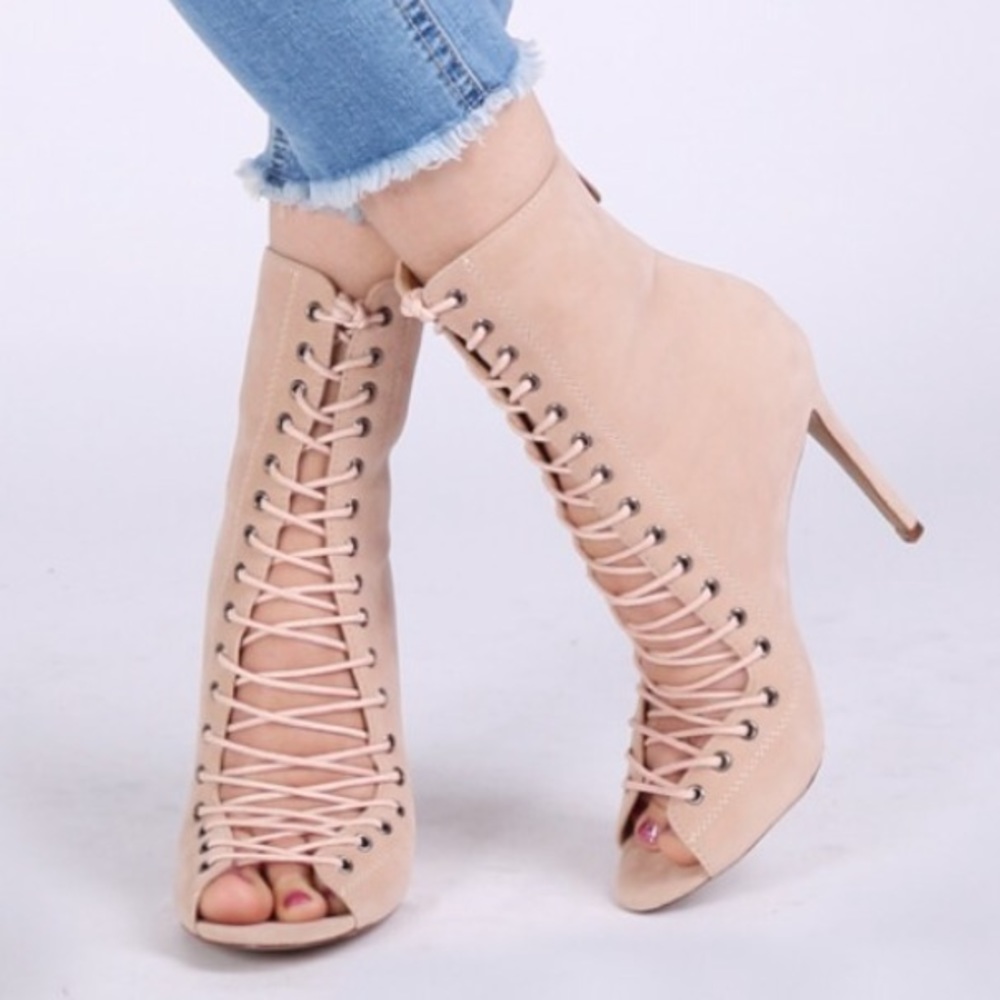 Lace up boots